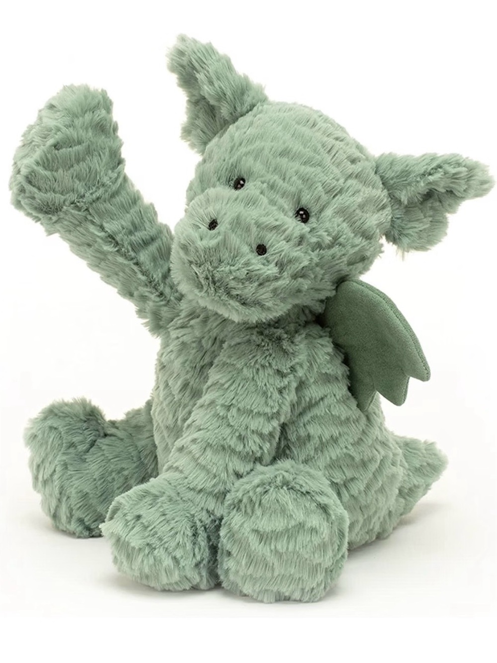 Jellycat Fuddlewuddle Dragon Stuffed 9” Mythical Plush NWT+Dust Bag